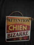 Plaque chien