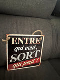 Plaque déco