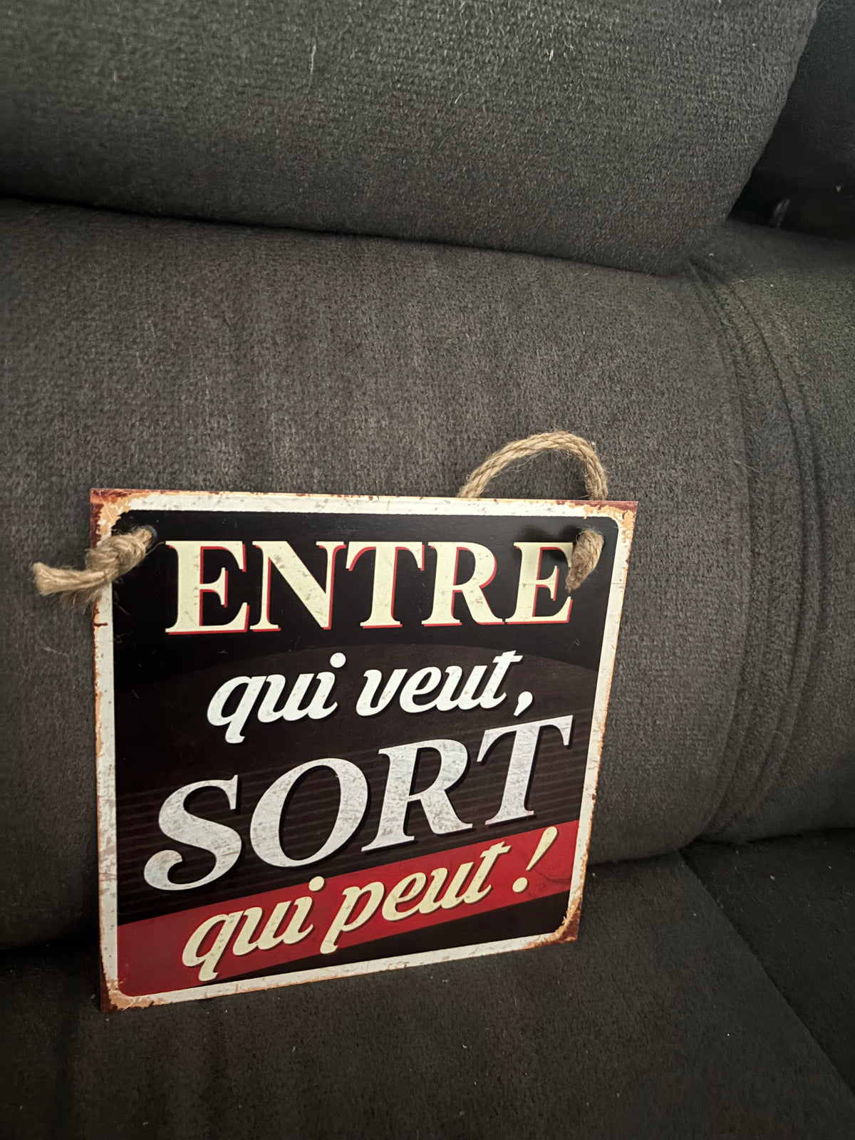 Plaque déco