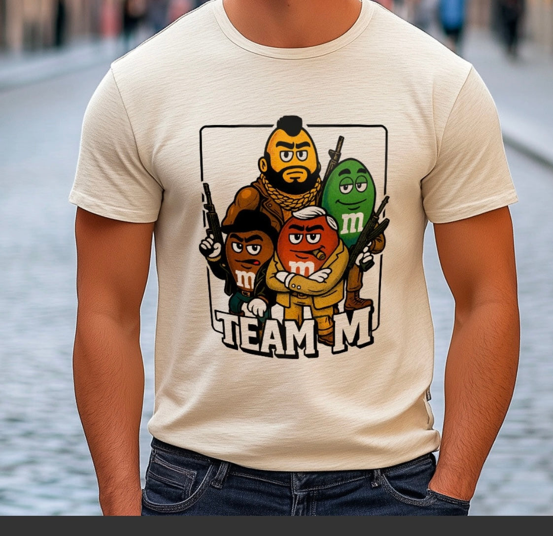 T-shirt Team M&M's