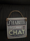 Plaque chat