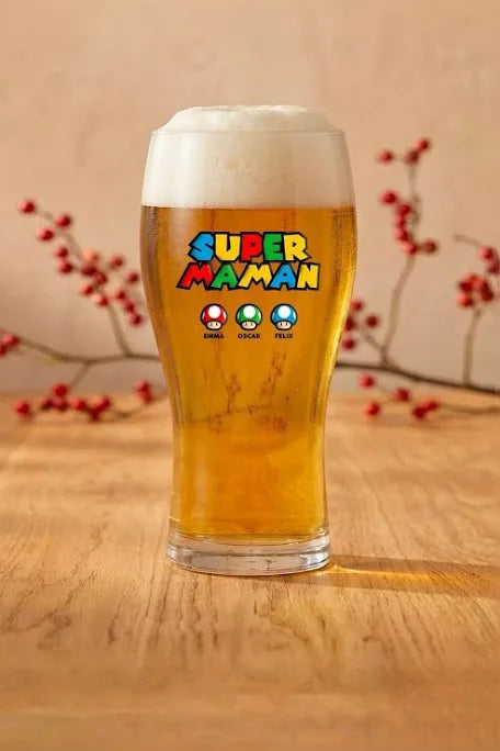 Verre Geek Mario