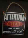 Plaque chat