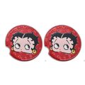 Lot de 2 sous-verres Betty boop-Collection rétro