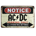 Plaque Métal AC/DC